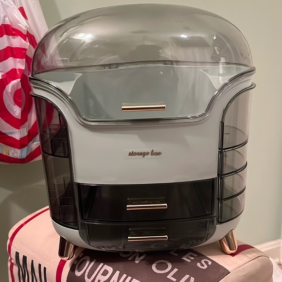 Mint green storage box - Picture 1 of 7